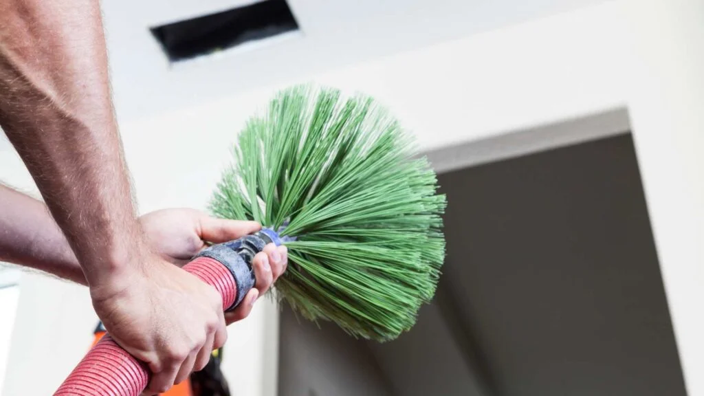 tools used to clean air ducts